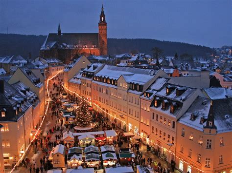 Der Erzgebirgische Weihnachtsmarkt im Nikolaiviertel